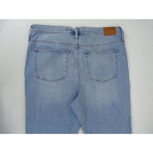 New J.Crew Slim Boyfriend Jeans‎ Womens Sz 33 Mid-Rise 5 Pocket Stretch Denim - Picture 3 of 9